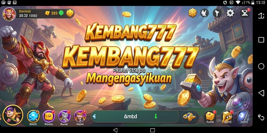 Screenshot gameplay KEMBANG777 yang menampilkan pertempuran seru antara pasukan.