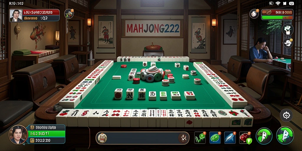 Tangkapan layar <strong>MAHJONG222</strong> yang menampilkan antarmuka aplikasi dengan fitur utilitas.