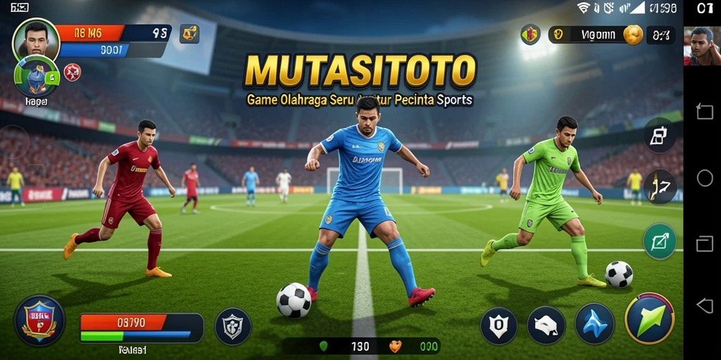 Tampilan screenshot gameplay MUTASITOTO yang penuh aksi.